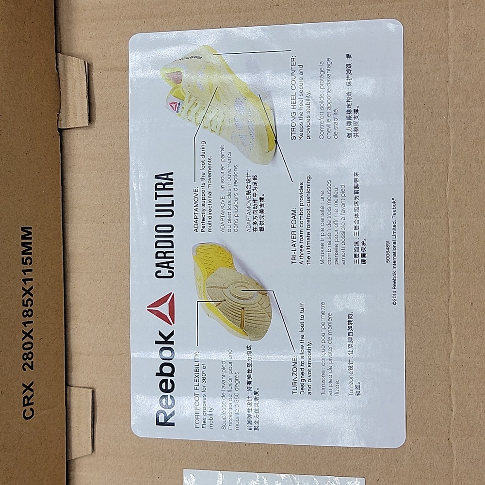 NIB Reebok Cardio Ultra size 6.5 - Picture 12 of 12
